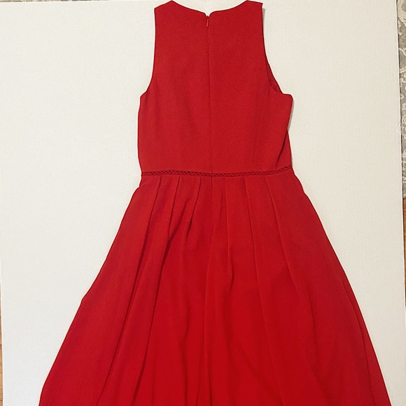 Red High-Low Dress - Picture 3 of 4
